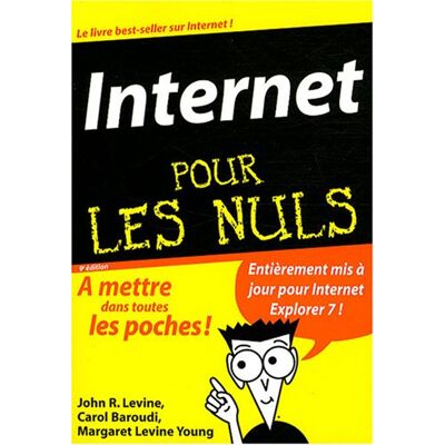 Levine, John R. Internet Pour Les Nuls - Publicité Levine, John R. Internet Pour Les Nuls - Publicité