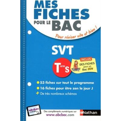 Svt Terminale S : Spécifique Et Spécialité - Publicité Svt Terminale S : Spécifique Et Spécialité - Publicité