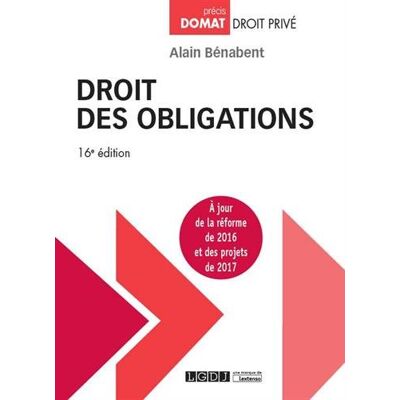 Droit Des Obligations - Publicité Droit Des Obligations - Publicité