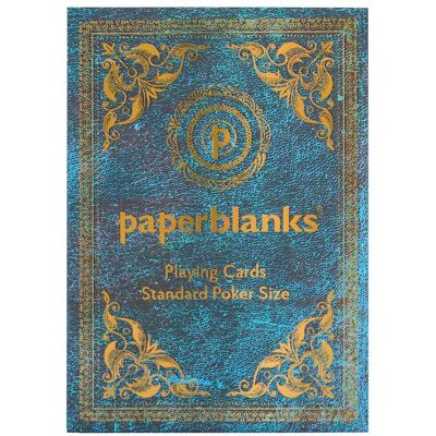 Cartes À Jouer Paperblanks Azur - Publicité Cartes À Jouer Paperblanks Azur - Publicité