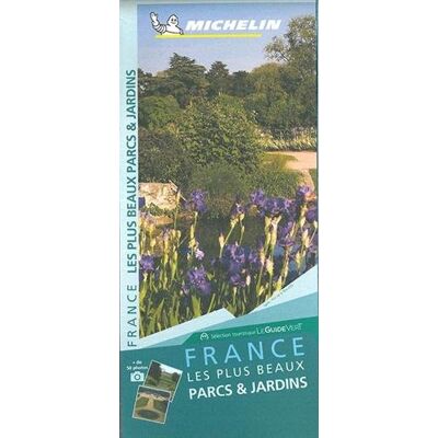 Carte Les Plus Beaux Parcs Et Jardins Michelin - Publicité Carte Les Plus Beaux Parcs Et Jardins Michelin - Publicité