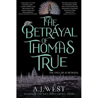 West, A. J. The Betrayal Of Thomas True: This Year'S Most Devastating, Unforgettable Historical Thriller - The Sunday Times Bestseller - Publicité West, A. J. The Betrayal Of Thomas True: This Year'S Most Devastating, Unforgettable Historical Thriller - The Sunday Times Bestseller - Publicité