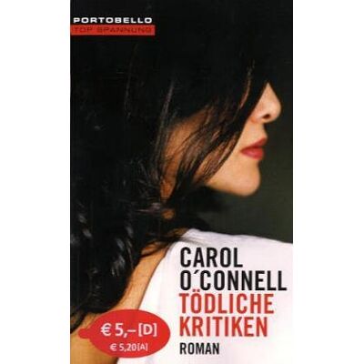 Carol O'Connell Tödliche Kritiken - Publicité Carol O'Connell Tödliche Kritiken - Publicité