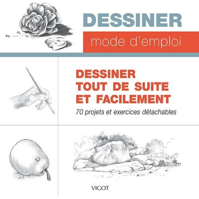 Vigot Dessiner Tout De Suite Et Facilement. 70 Projets Et Exercices Détachables - Publicité Vigot Dessiner Tout De Suite Et Facilement. 70 Projets Et Exercices Détachables - Publicité