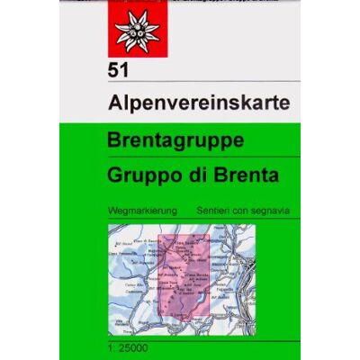 Collectif Brentagruppe: Topographische Karte 1:25.000 - Publicité Collectif Brentagruppe: Topographische Karte 1:25.000 - Publicité