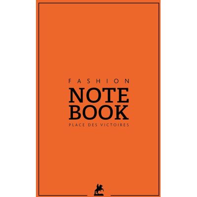 Fashion Notebook : Orange - Publicité Fashion Notebook : Orange - Publicité