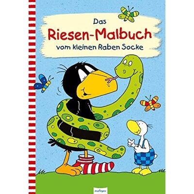 Der Kleine Rabe Socke: Das Riesen-Malbuch Vom Kleinen Raben Socke - Publicité Der Kleine Rabe Socke: Das Riesen-Malbuch Vom Kleinen Raben Socke - Publicité