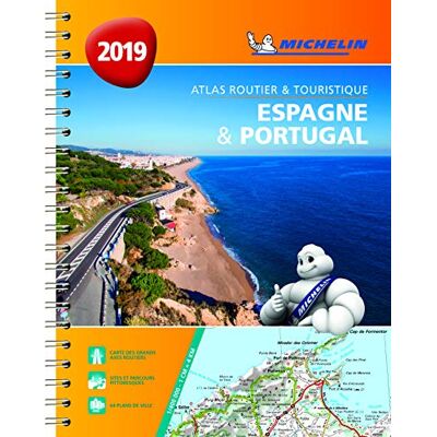 Michelin Espagne & Portugal 2019 : Atlas Routier Et Touristique. Espana & Portugal 2019 : Atlas De Carreteras Y Turistico. Espana & Portugal 2019 : Atlas Rodoviario E Turistico - Publicité Michelin Espagne & Portugal 2019 : Atlas Routier Et Touristique. Espana & Portugal 2019 : Atlas De Carreteras Y Turistico. Espana & Portugal 2019 : Atlas Rodoviario E Turistico - Publicité