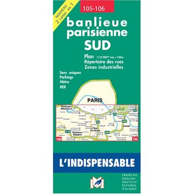 Collectif Plan De Ville : Paris, Banlieue Sud - Publicité Collectif Plan De Ville : Paris, Banlieue Sud - Publicité