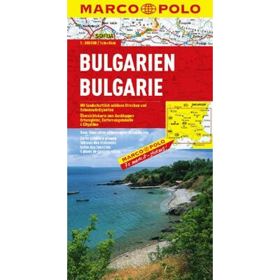 Marco Polo Länderkarte Bulgarien 1:800.000 (Marco Polo Maps) - Publicité Marco Polo Länderkarte Bulgarien 1:800.000 (Marco Polo Maps) - Publicité