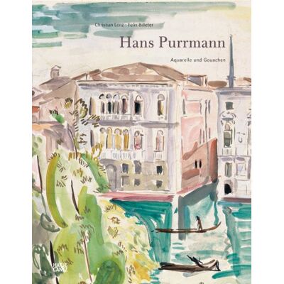 Christian Lenz Hans Purrmann Aquarelle - Publicité Christian Lenz Hans Purrmann Aquarelle - Publicité