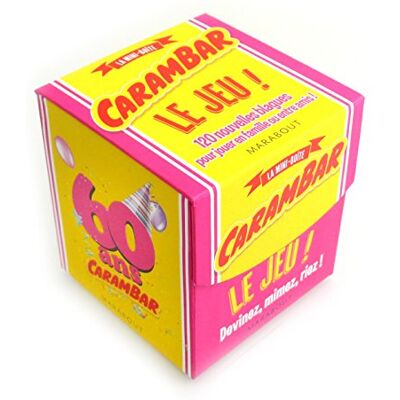 Marabout Carambar : Le Jeu ! : Devinez, Mimez, Riez ! - Publicité Marabout Carambar : Le Jeu ! : Devinez, Mimez, Riez ! - Publicité