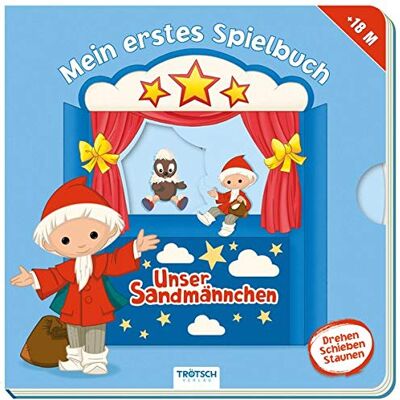 Trötsch Verlag GmbH & Co. KG Unser Sandmännchen Mein Erstes Spielbuch: 10 Seiten, Ab 18 Monate - Publicité Trötsch Verlag GmbH & Co. KG Unser Sandmännchen Mein Erstes Spielbuch: 10 Seiten, Ab 18 Monate - Publicité