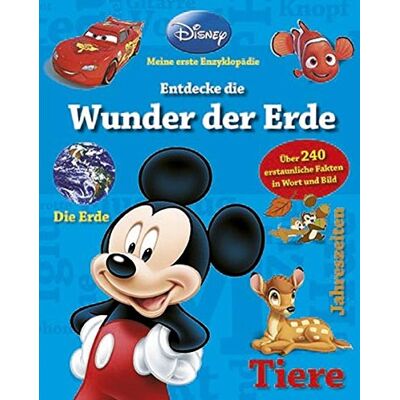 Disney Entdecke Die Wunder Der Erde: Meine Erste Enzyklopädie - Publicité Disney Entdecke Die Wunder Der Erde: Meine Erste Enzyklopädie - Publicité