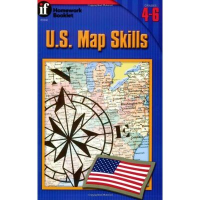 U.S. Map Skills, Grades 5-8 (Homework Booklets) - Publicité U.S. Map Skills, Grades 5-8 (Homework Booklets) - Publicité
