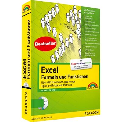 Ignatz Schels Excel Formeln Und Funktionen - Inkl. Cd: Über 400 Funktionen, Jede Menge Tipps Und Tricks Aus Der Praxis (Office Einzeltitel) - Publicité Ignatz Schels Excel Formeln Und Funktionen - Inkl. Cd: Über 400 Funktionen, Jede Menge Tipps Und Tricks Aus Der Praxis (Office Einzeltitel) - Publicité