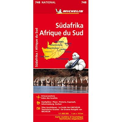 Michelin Südafrika: Straßen- Und Tourismuskarte 1: 1.500.000 (Michelin Nationalkarten) - Publicité Michelin Südafrika: Straßen- Und Tourismuskarte 1: 1.500.000 (Michelin Nationalkarten) - Publicité