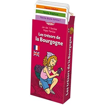 Collectif Les Trésors De La Bourgogne : Jeu Des 7 Familles. Les Trésors De La Bourgogne : Happy Families - Publicité Collectif Les Trésors De La Bourgogne : Jeu Des 7 Familles. Les Trésors De La Bourgogne : Happy Families - Publicité