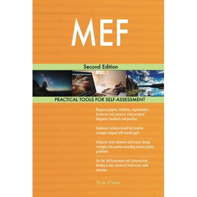 Gerardus Blokdyk Mef Second Edition - Publicité Gerardus Blokdyk Mef Second Edition - Publicité