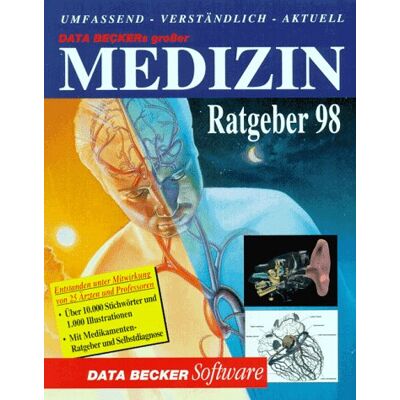 Data Beckers Großer Medizin Ratgeber 98. Cd- Rom Für Windows 3.1/95 - Publicité Data Beckers Großer Medizin Ratgeber 98. Cd- Rom Für Windows 3.1/95 - Publicité