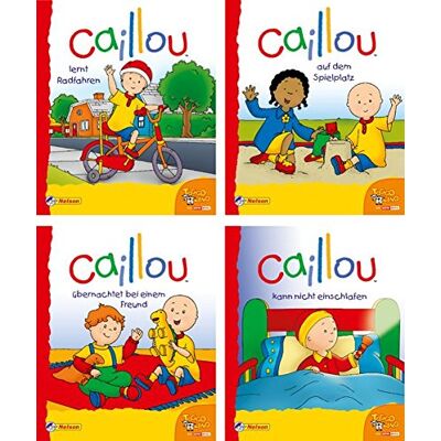 Nelson 4 Bücher - Caillou - Miniausgabe Nr. 13 - 16 - Publicité Nelson 4 Bücher - Caillou - Miniausgabe Nr. 13 - 16 - Publicité