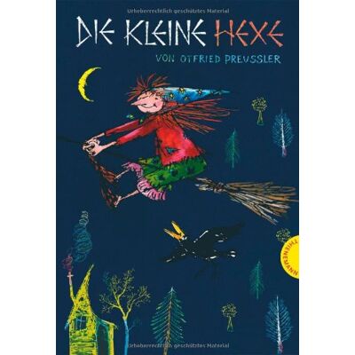 Otfried Preussler Die Kleine Hexe, (4-Farbig Koloriert) - Publicité Otfried Preussler Die Kleine Hexe, (4-Farbig Koloriert) - Publicité