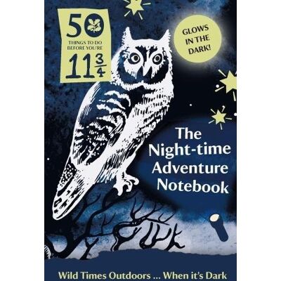 The National Trust 50 Things To Do Before You'Re 11 3/4: Night-Time Adventure Notebook - Publicité The National Trust 50 Things To Do Before You'Re 11 3/4: Night-Time Adventure Notebook - Publicité
