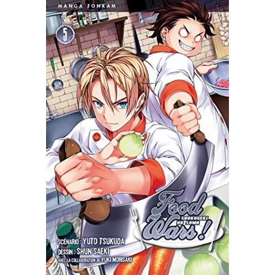Yuto Tsukuda Food Wars. Vol. 5. Le Chef Étincelant. Shokugeki No Sôma. Vol. 5. Le Chef Étincelant - Publicité Yuto Tsukuda Food Wars. Vol. 5. Le Chef Étincelant. Shokugeki No Sôma. Vol. 5. Le Chef Étincelant - Publicité