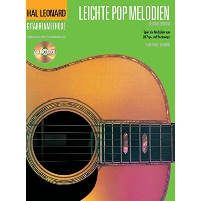 Hal Leonard Gitarrenmethode: Leichte Pop Melodien 2. Ergänzung Zu Allen Gitarrenmethoden. Spiel Die Melodien Von 20 Pop- Und Rocksongs. Cd Included - Publicité Hal Leonard Gitarrenmethode: Leichte Pop Melodien 2. Ergänzung Zu Allen Gitarrenmethoden. Spiel Die Melodien Von 20 Pop- Und Rocksongs. Cd Included - Publicité