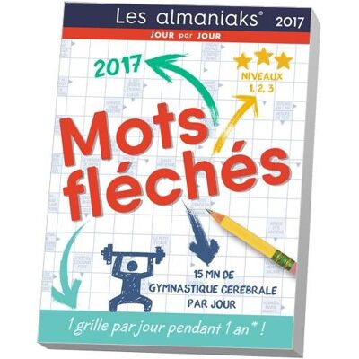 Collectif Mots Fléchés 2017 : Une Grille Par Jour Pendant Un An ! - Publicité Collectif Mots Fléchés 2017 : Une Grille Par Jour Pendant Un An ! - Publicité