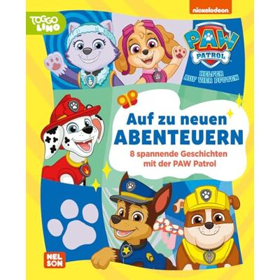 Paw Patrol Geschichtenbuch: Auf Zu Neuen Abenteuern: 8 Spannende Geschichten Mit Der Paw Patrol Großes Vorlesebuch Zu Neuen Tv-Folgen Für Kinder Ab 3 Jahren - Publicité Paw Patrol Geschichtenbuch: Auf Zu Neuen Abenteuern: 8 Spannende Geschichten Mit Der Paw Patrol Großes Vorlesebuch Zu Neuen Tv-Folgen Für Kinder Ab 3 Jahren - Publicité