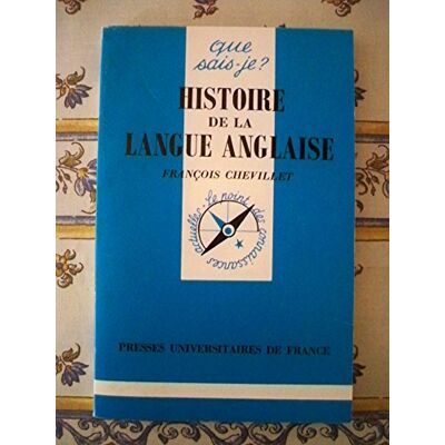 François Chevillet Histoire De La Langue Anglaise - Publicité François Chevillet Histoire De La Langue Anglaise - Publicité