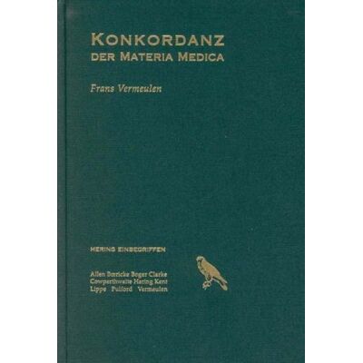 Frans Vermeulen Konkordanz Der Materia Medica - Publicité Frans Vermeulen Konkordanz Der Materia Medica - Publicité