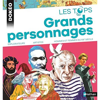 Emmanuelle Ousset Grands Personnages : Explorateurs, Artistes, Hommes Et Femmes Du Xxe Siècle - Publicité Emmanuelle Ousset Grands Personnages : Explorateurs, Artistes, Hommes Et Femmes Du Xxe Siècle - Publicité