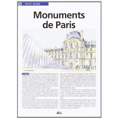 Collectif Monuments De Paris - Publicité Collectif Monuments De Paris - Publicité