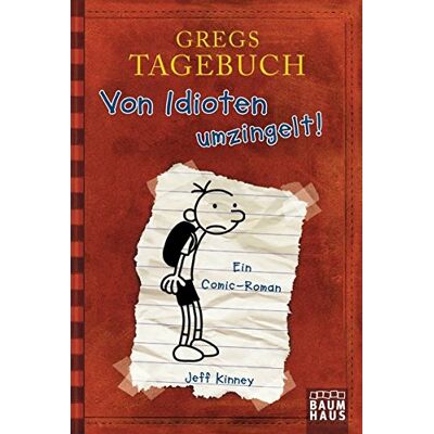 Jeff Kinney Gregs Tagebuch - Von Idioten Umzingelt! - Publicité Jeff Kinney Gregs Tagebuch - Von Idioten Umzingelt! - Publicité