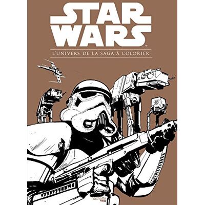 Disney Star Wars : L'Univers De La Saga À Colorier - Publicité Disney Star Wars : L'Univers De La Saga À Colorier - Publicité