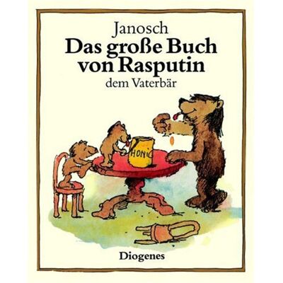 Janosch Das Große Buch Von Rasputin Dem Vaterbär - Publicité Janosch Das Große Buch Von Rasputin Dem Vaterbär - Publicité