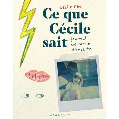 Cécile Cée Ce Que Cécile Sait : Journal De Sortie D'Inceste - Publicité Cécile Cée Ce Que Cécile Sait : Journal De Sortie D'Inceste - Publicité