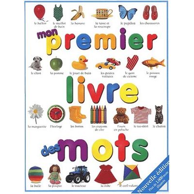 Collectif Mon Premier Livre Des Mots - Publicité Collectif Mon Premier Livre Des Mots - Publicité