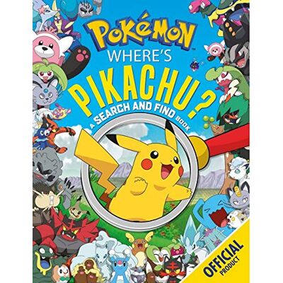 Where'S Pikachu? A Search And Find Book: Official Pokémon - Publicité Where'S Pikachu? A Search And Find Book: Official Pokémon - Publicité