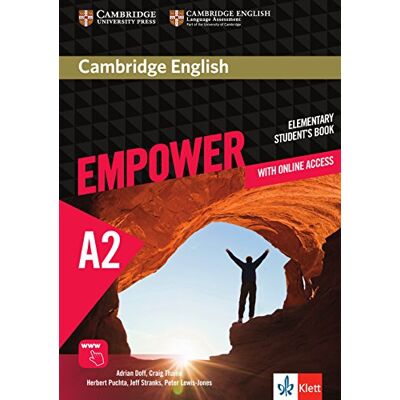 Adrian Doff Cambridge English Empower A2: Student'S Book (Print) + Assessment Package, Personalised Practice, Online Workbook & Online Teacher Support - Publicité Adrian Doff Cambridge English Empower A2: Student'S Book (Print) + Assessment Package, Personalised Practice, Online Workbook & Online Teacher Support - Publicité
