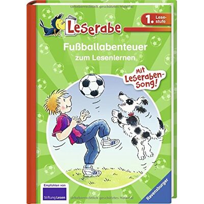 Erhard Dietl Fußballabenteuer Zum Lesenlernen (Leserabe - Sonderausgaben) - Publicité Erhard Dietl Fußballabenteuer Zum Lesenlernen (Leserabe - Sonderausgaben) - Publicité