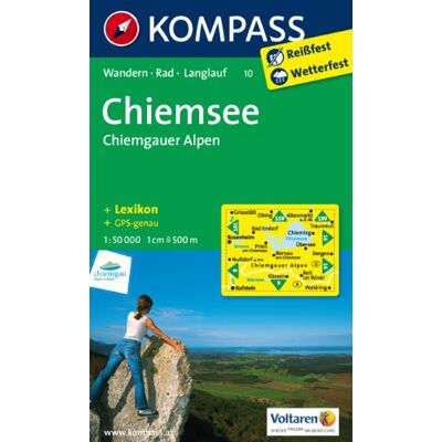 Collectif Chiemsee - Chiemgauer Alpen 1 : 50 000: Wanderkarte Mit Kurzführer, Radwegen Und Loipen. Gps-Genau - Publicité Collectif Chiemsee - Chiemgauer Alpen 1 : 50 000: Wanderkarte Mit Kurzführer, Radwegen Und Loipen. Gps-Genau - Publicité