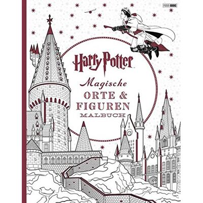 Panini Harry Potter: Magische Orte & Figuren Malbuch - Publicité Panini Harry Potter: Magische Orte & Figuren Malbuch - Publicité
