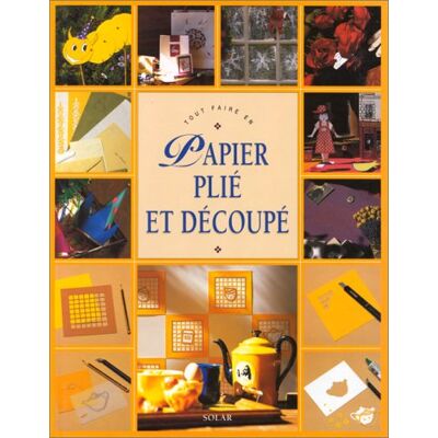 Frédérique Crestin-Billet Papier Plié Et Découpé - Publicité Frédérique Crestin-Billet Papier Plié Et Découpé - Publicité