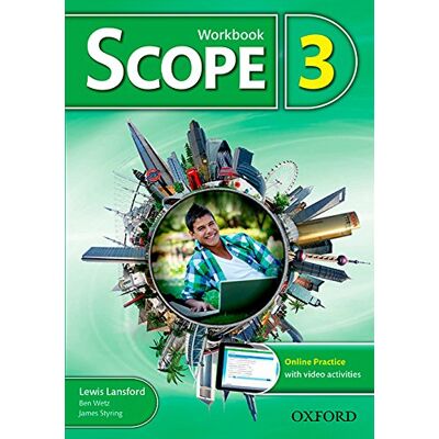 Lewis Lansford, Ben Wetz Scope: Level 3. Workbook With Online Practice (Pack) - Publicité Lewis Lansford, Ben Wetz Scope: Level 3. Workbook With Online Practice (Pack) - Publicité