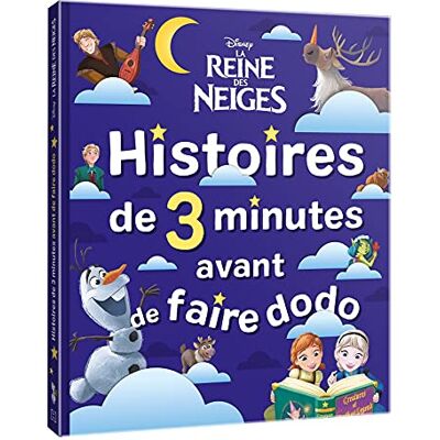 Disney La Reine Des Neiges : Histoires De 3 Minutes Avant De Faire Dodo - Publicité Disney La Reine Des Neiges : Histoires De 3 Minutes Avant De Faire Dodo - Publicité