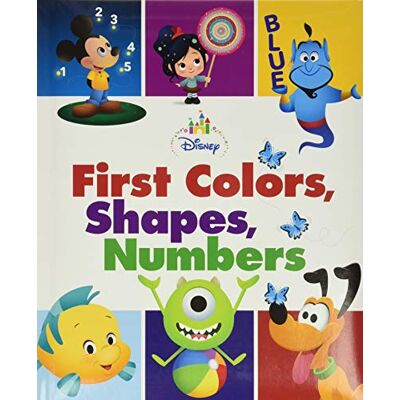 Disney Books Disney Baby First Colors, Shapes, Numbers - Publicité Disney Books Disney Baby First Colors, Shapes, Numbers - Publicité