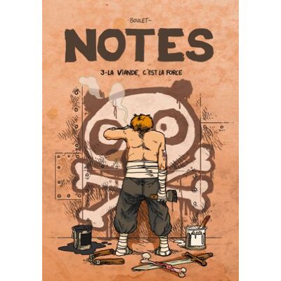 Boulet Notes. Vol. 3. La Viande, C'Est La Force : Saison 3, Juillet 2006-Juillet 2007 - Publicité Boulet Notes. Vol. 3. La Viande, C'Est La Force : Saison 3, Juillet 2006-Juillet 2007 - Publicité